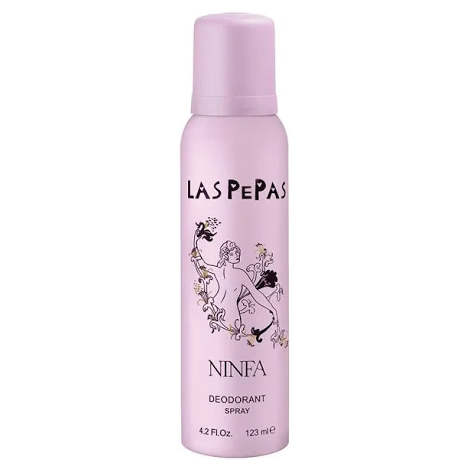 LAS PEPAS DESODORANTE EN AEROSOL NINFA X 123 ML.